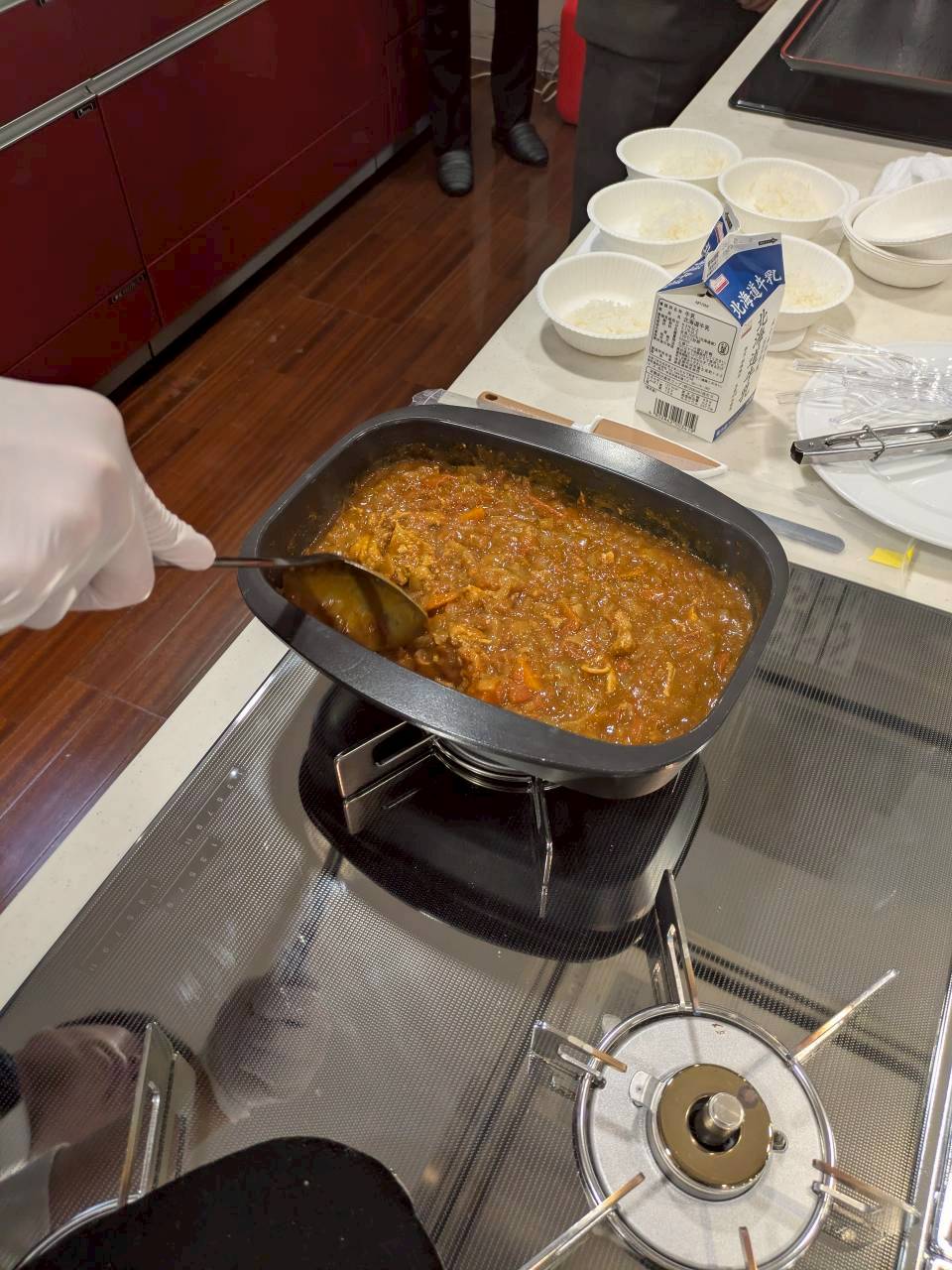 川木建設 イベント リフォーム リンナイ Rinnai ショールーム リノベーション ガス 武州ガス 乾太くん ミストサウナ パナソニック Panasonic ガスコンロ ビルトインコンロ